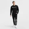 Powerblend-Sweatshirt mit Rundhalsausschnitt, Script Logo
