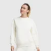 Powerblend-Sweatshirt mit Rundhalsausschnitt und kleinem «C»