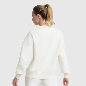 Powerblend-Sweatshirt mit Rundhalsausschnitt und kleinem «C»