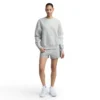 Powerblend-Sweatshirt mit Rundhalsausschnitt und kleinem «C»
