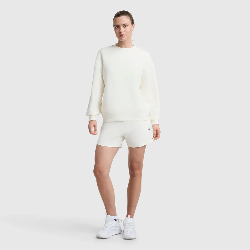 Powerblend-Sweatshirt mit Rundhalsausschnitt und kleinem «C»