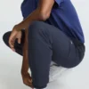Reverse Weave Jogginghose mit kleinem Logo und gerafftem Bund
