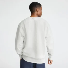 Reverse Weave Rundhals-Sweatshirt, C Logo