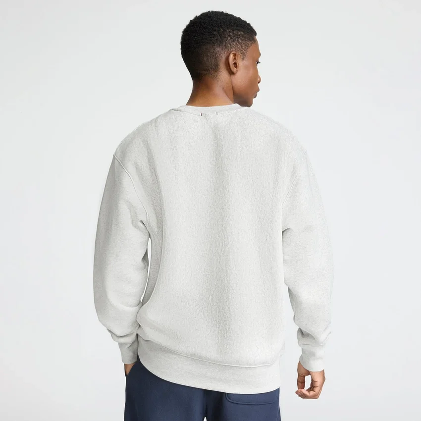 Reverse Weave Rundhals-Sweatshirt, C Logo