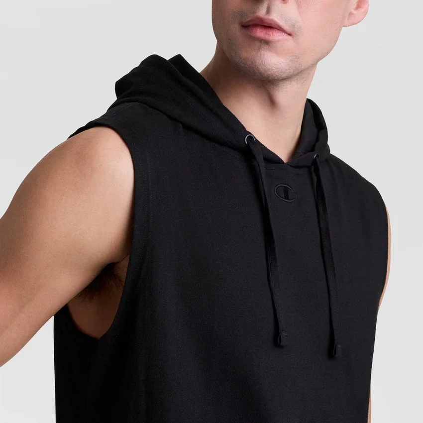 Ärmelloser Hoodie, C Logo