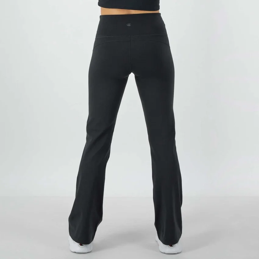 Soft Touch Flare-Leggings, geruchsneutral, C Logo
