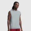 Sport-Muscle-T-Shirt mit Rundhalsausschnitt, Script Logo