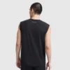Sport-Muscle-T-Shirt mit Rundhalsausschnitt, Script Logo