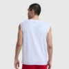 Sport-Muscle-T-Shirt mit Rundhalsausschnitt, Script Logo