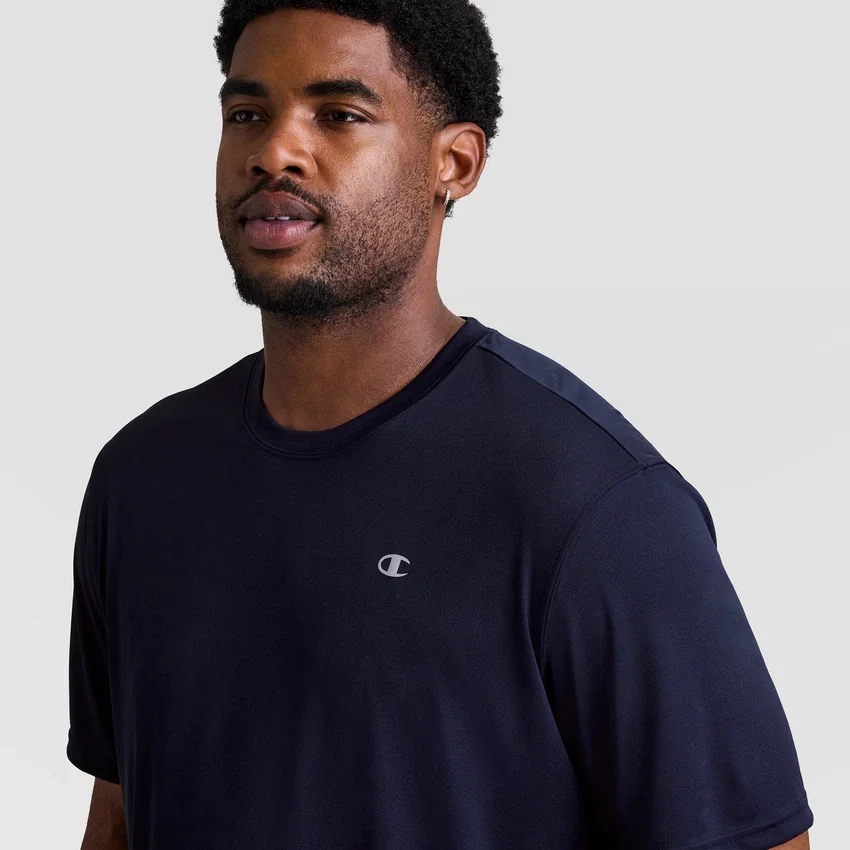 Sport-T-Shirt, reflektierendes C Logo – Big & Tall