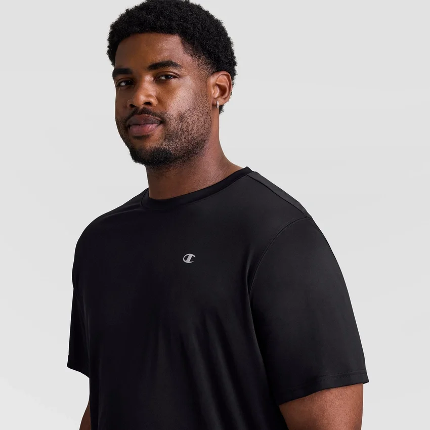 Sport-T-Shirt, reflektierendes C Logo – Big & Tall