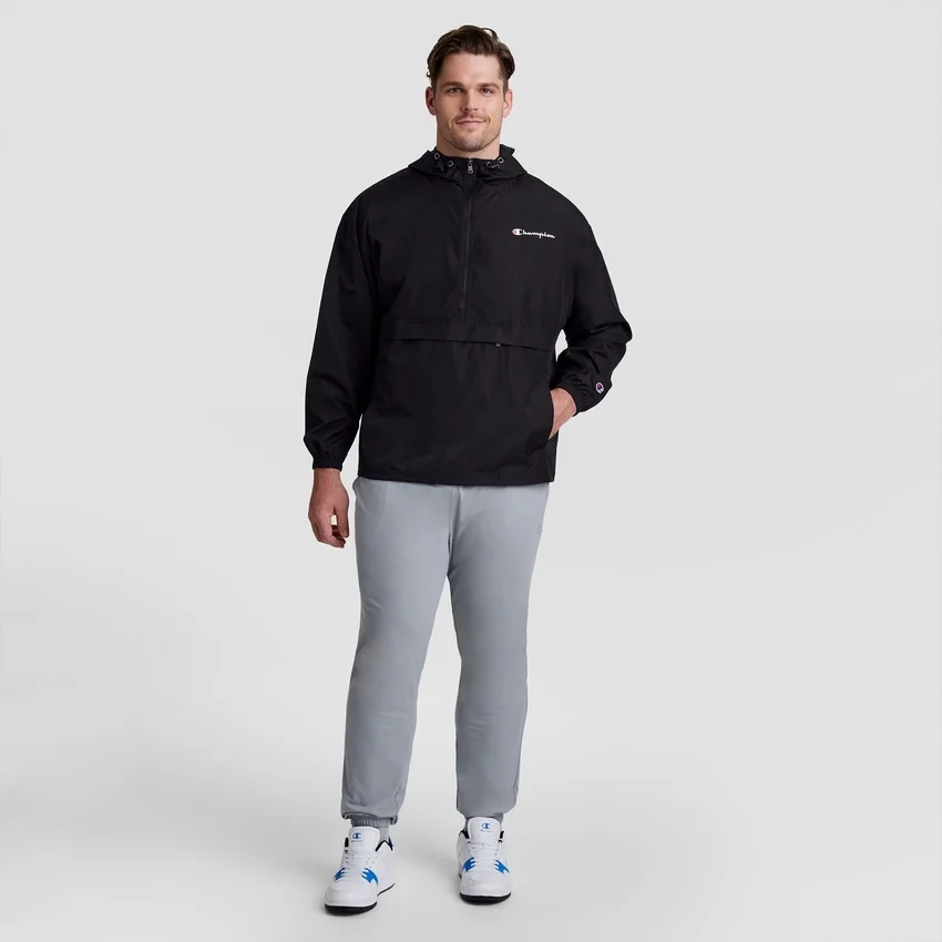 Stadium Packable Jacke, Script Logo – Big & Tall