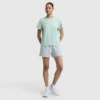 T-Shirt mit «C»-Grafik aus Mesh mit Blumenmuster, C Logo