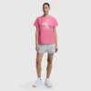 T-Shirt mit «Painted Bouquet»-Grafik, C Logo